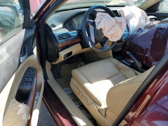Sedans HONDA ACCORD 2012 Burgundy