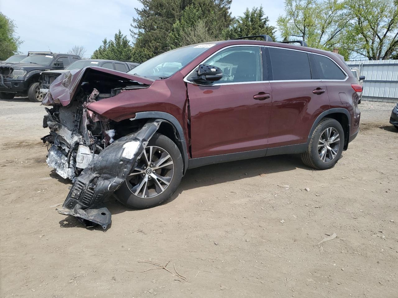 2019 Toyota Highlander Le за продажба в Finksburg, MD - Front End