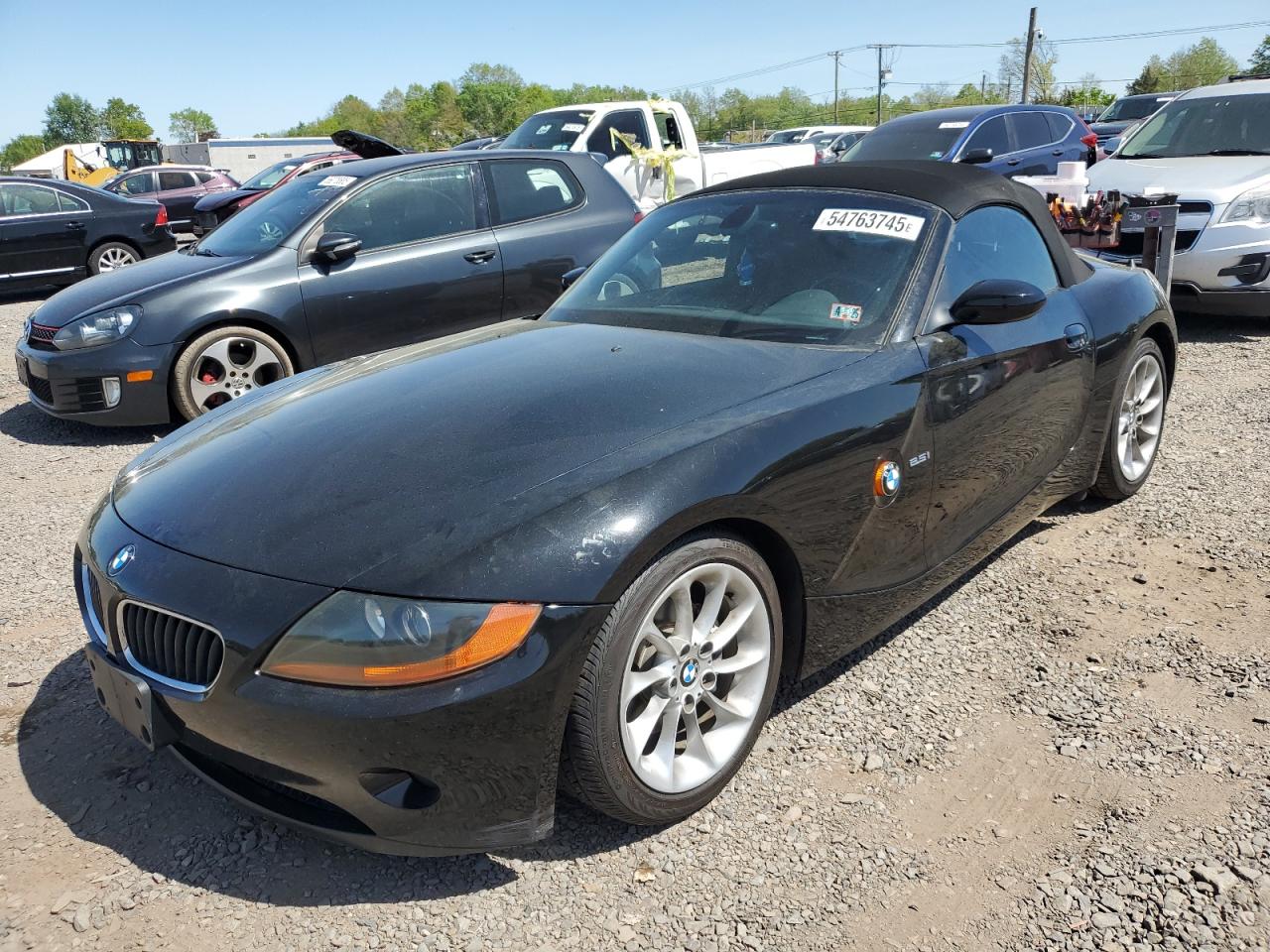 2003 BMW Z4 2.5 VIN: 4USBT33443LS46515 Lot: 54763745