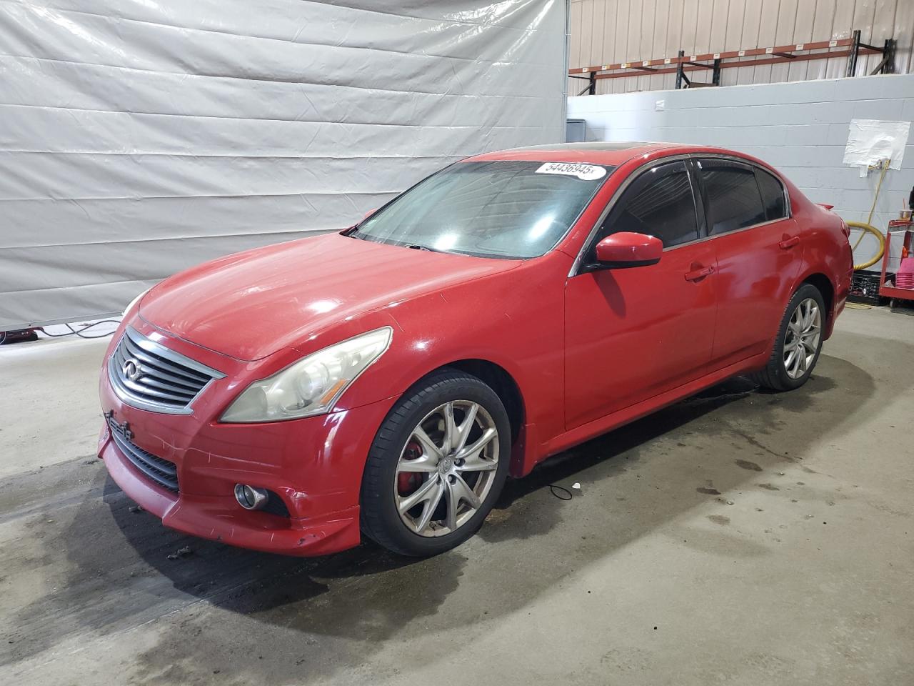 2010 Infiniti G37 продається в Candia, NH - Side