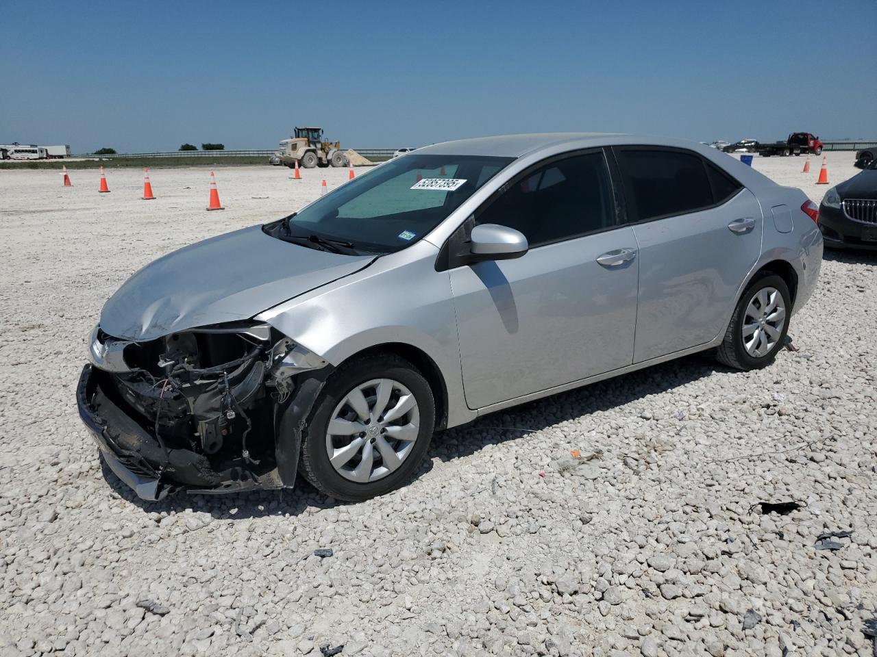 2015 Toyota Corolla L на продаже в Temple, TX - Front End
