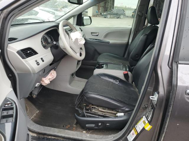 Мінівени TOYOTA SIENNA 2014 Сірий