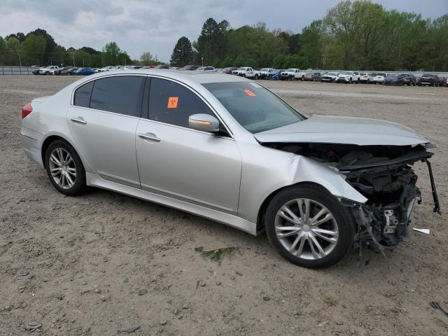  HYUNDAI GENESIS 2012 Сріблястий
