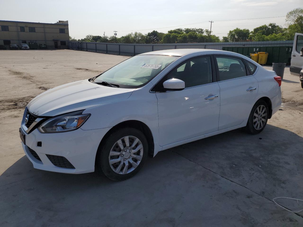 2017 Nissan Sentra S de vânzare în Wilmer, TX - Minor Dent/Scratches
