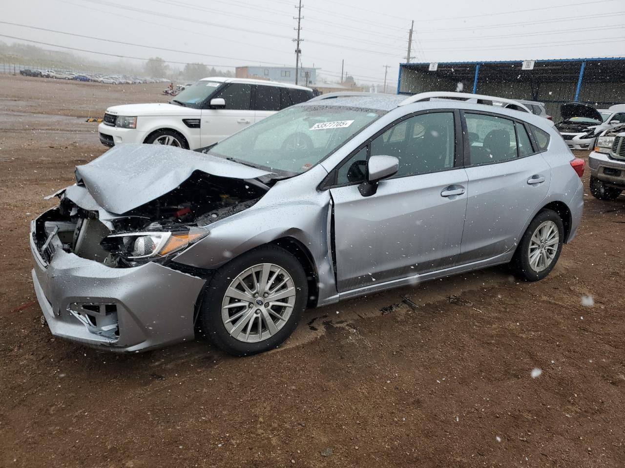 2017 Subaru Impreza Premium Plus იყიდება Colorado Springs-ში, CO - Front End