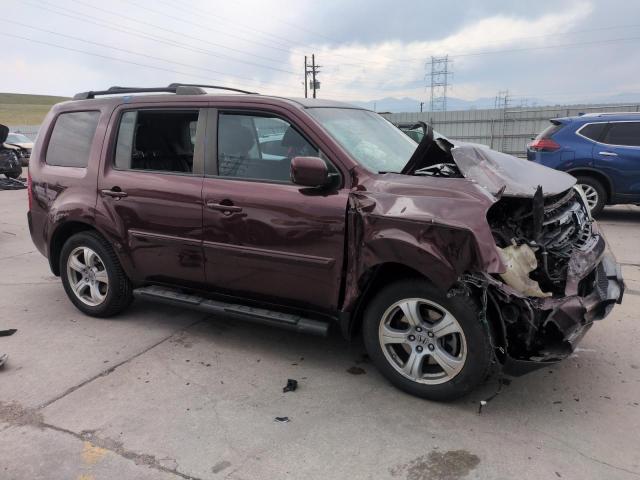  HONDA PILOT 2015 Червоний