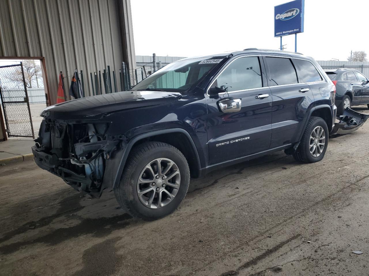 2014 Jeep Grand Cherokee Limited zu verkaufen in Fort Wayne, IN - Water/Flood