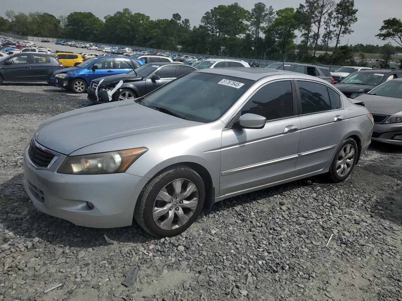 2008 Honda Accord Exl на продаже в Byron, GA - Rear End