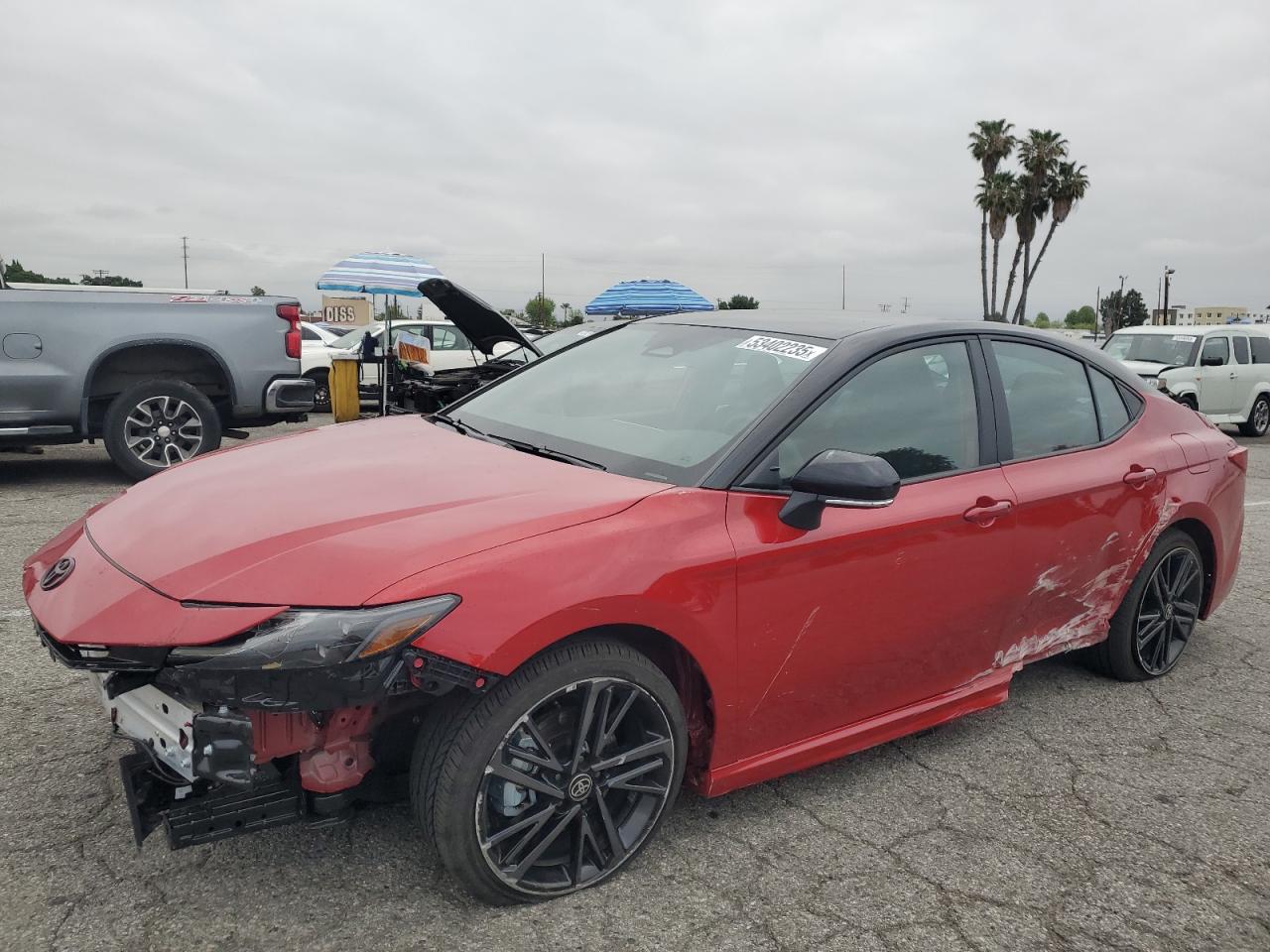 2025 Toyota Camry Xse იყიდება Van Nuys-ში, CA - Front End