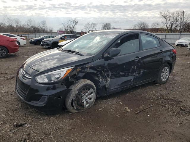  HYUNDAI ACCENT 2016 Чорний