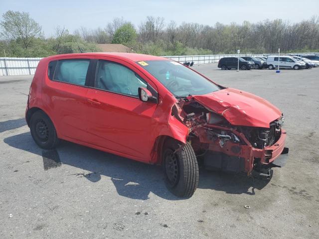 Hatchbacks CHEVROLET SONIC 2014 Red