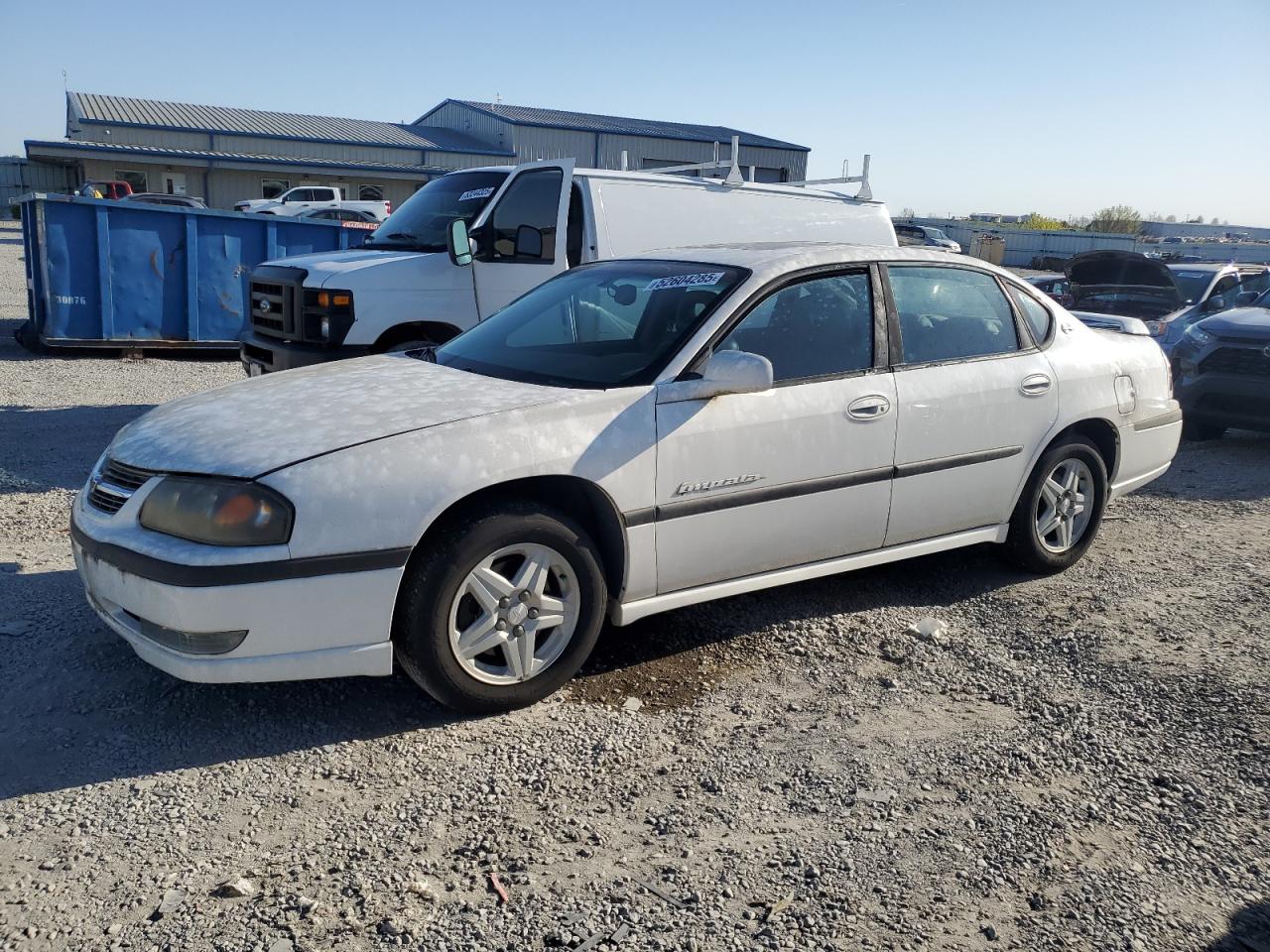 2003 Chevrolet Impala Ls zu verkaufen in Earlington, KY - Hail