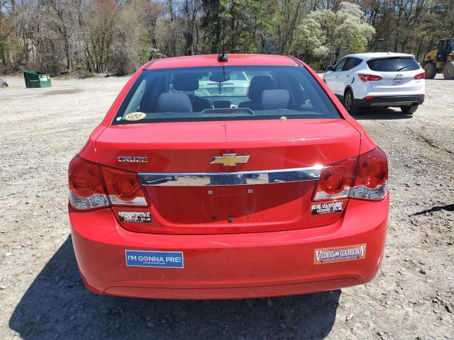  CHEVROLET CRUZE 2015 Czerwony