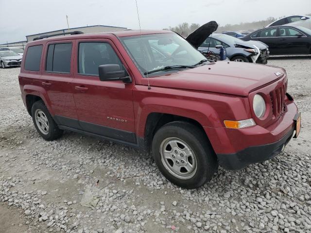  JEEP PATRIOT 2012 Red