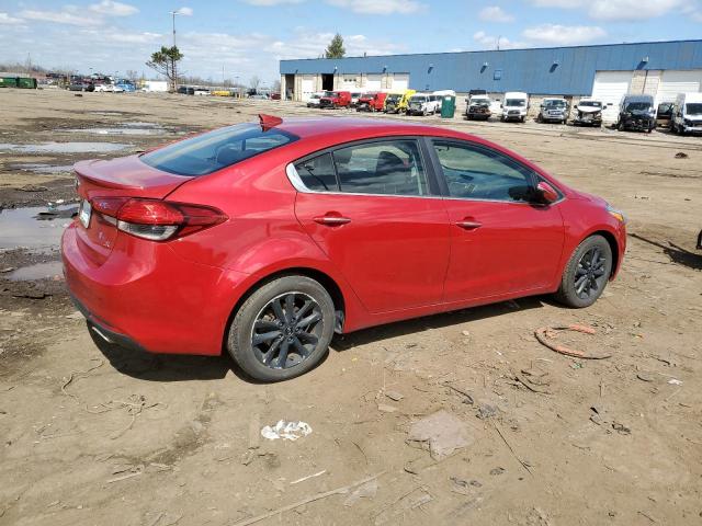  KIA FORTE 2017 Red