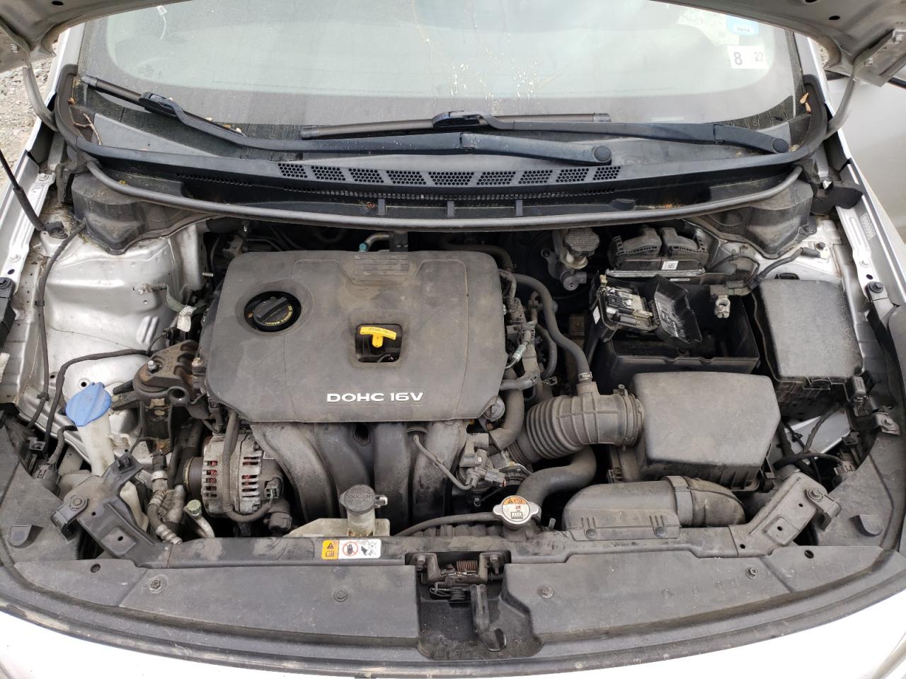 2017 Kia Forte Lx VIN: 3KPFK4A7XHE019391 Lot: 53955755