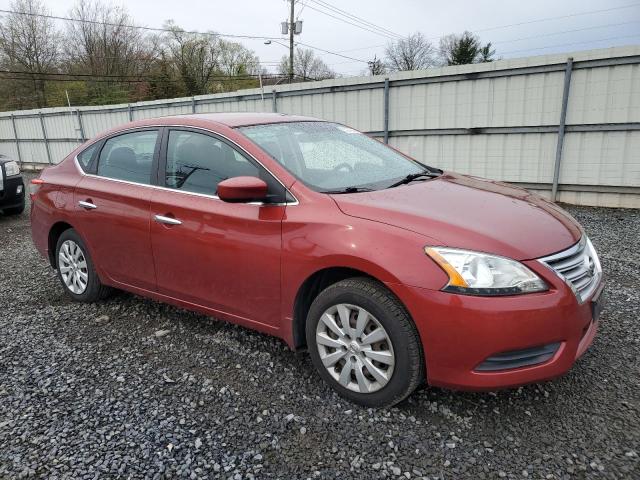  NISSAN SENTRA 2015 Maroon
