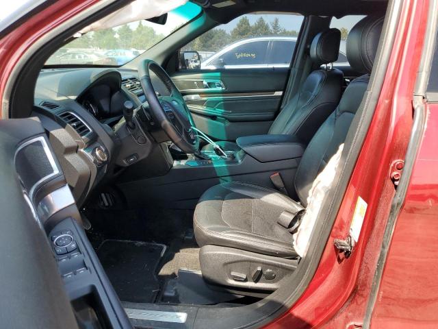  FORD EXPLORER 2017 Red