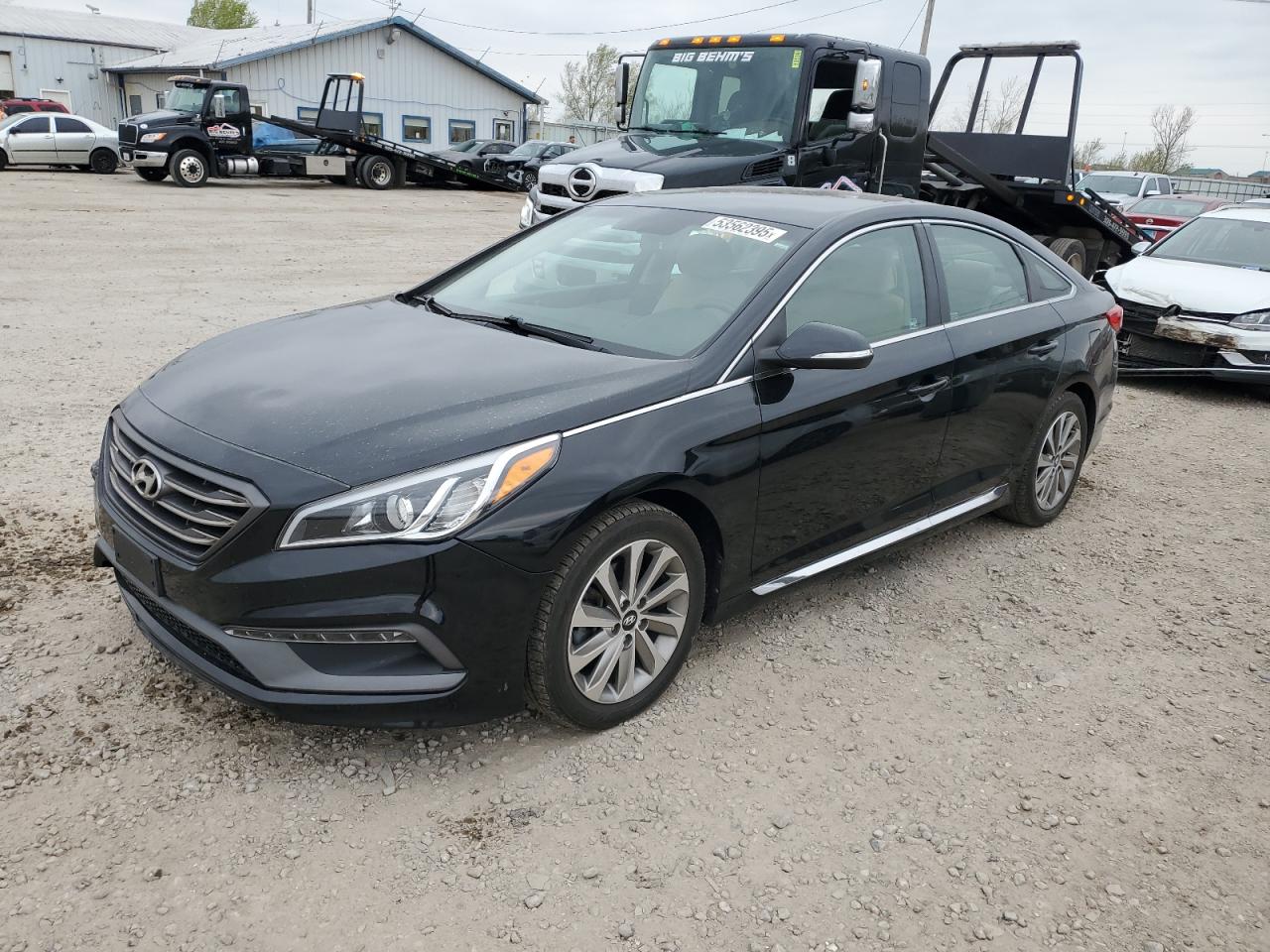 2015 Hyundai Sonata Sport იყიდება Pekin-ში, IL - Front End