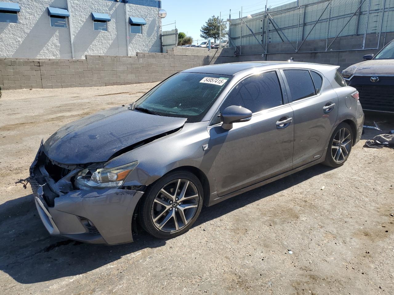 2015 Lexus Ct 200 იყიდება Albuquerque-ში, NM - Front End