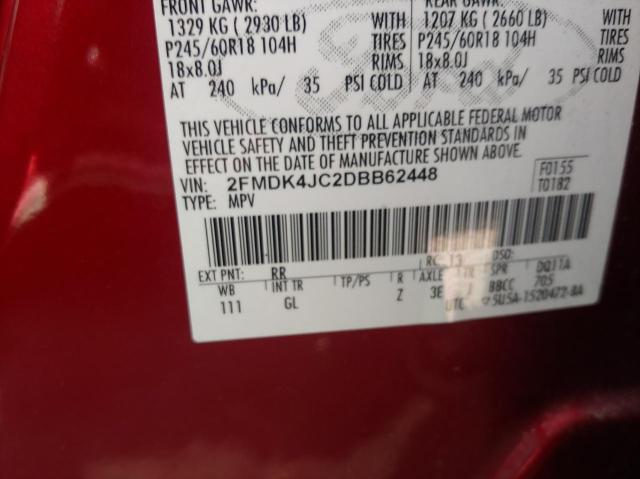 2013 FORD EDGE SEL