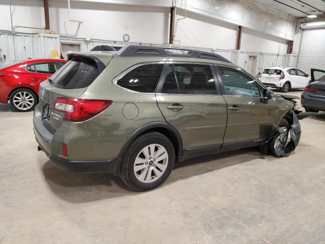 Паркетники SUBARU OUTBACK 2016 Зеленый
