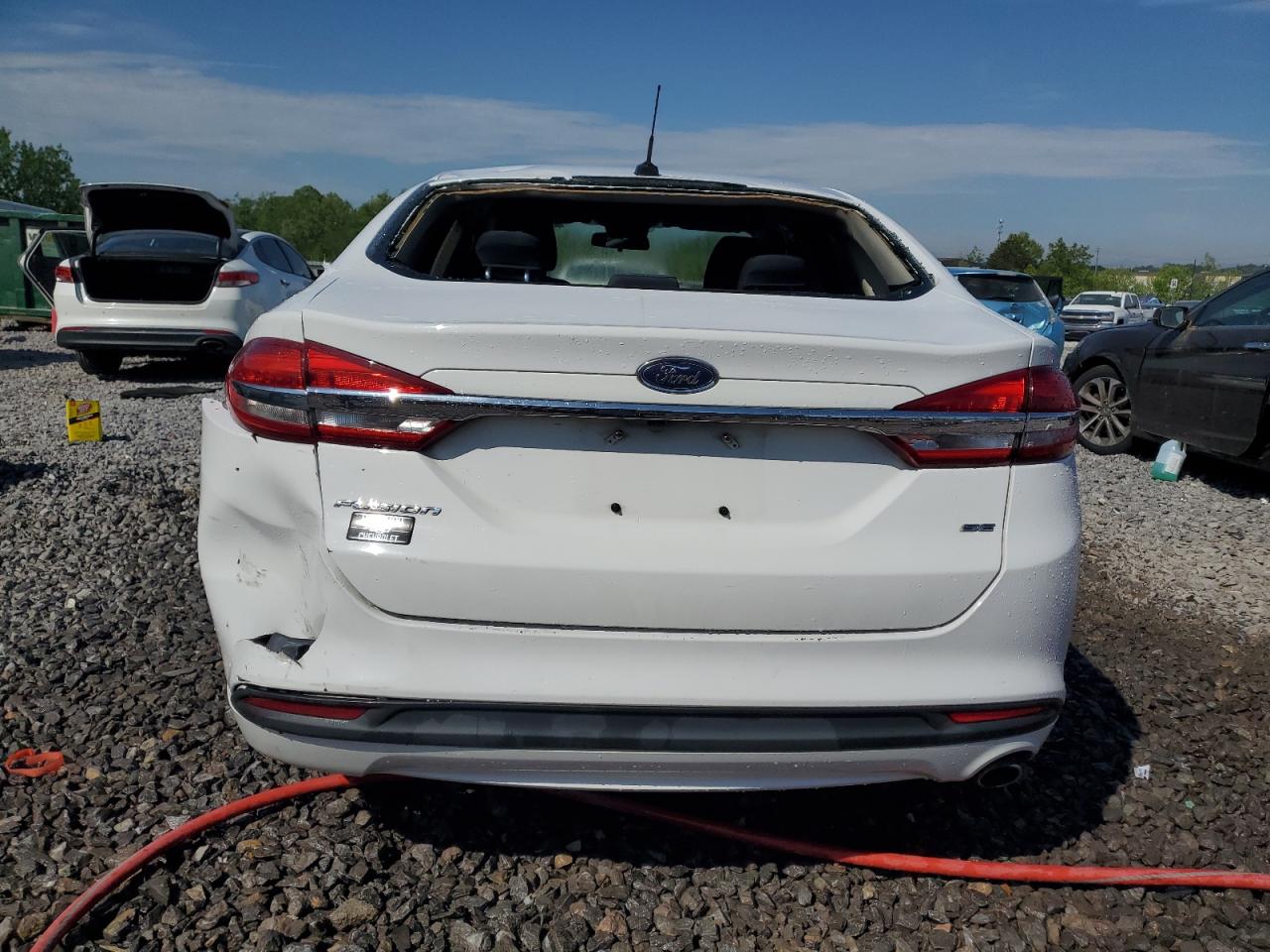 2017 Ford Fusion Se VIN: 3FA6P0H78HR184466 Lot: 53900355
