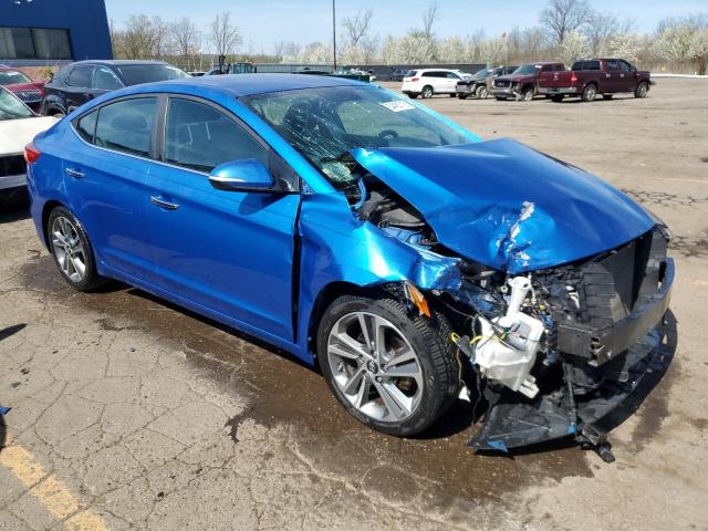  HYUNDAI ELANTRA 2017 Blue