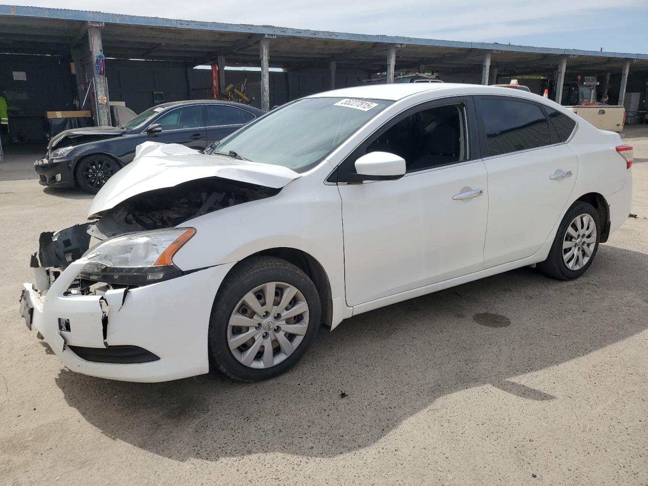 2013 Nissan Sentra S იყიდება Fresno-ში, CA - Front End