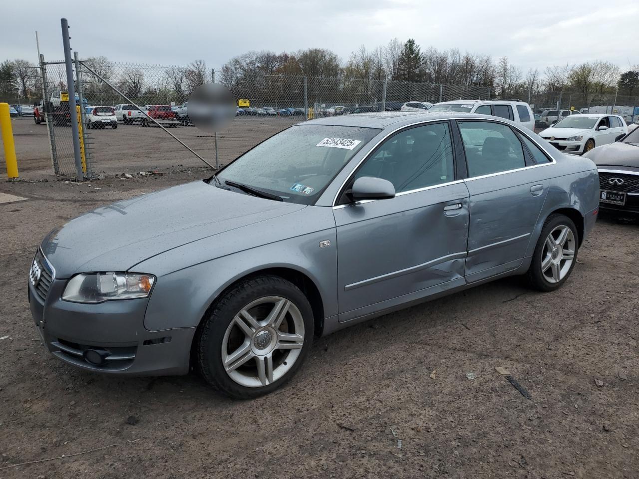2007 Audi A4 2.0T Quattro de vânzare în Chalfont, PA - Side
