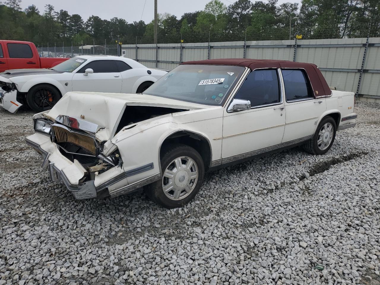 1988 Cadillac Deville de vânzare în Ellenwood, GA - Front End