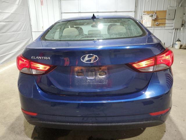 Sedans HYUNDAI ELANTRA 2016 Blue