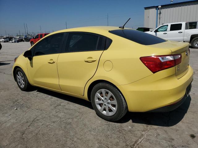  KIA RIO 2016 Желтый