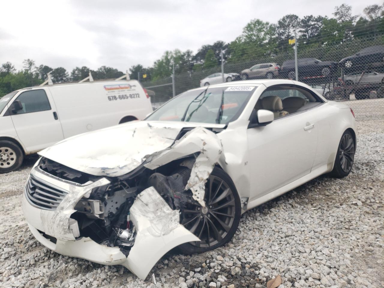 2014 Infiniti Q60 Base for Sale in Ellenwood, GA - Front End