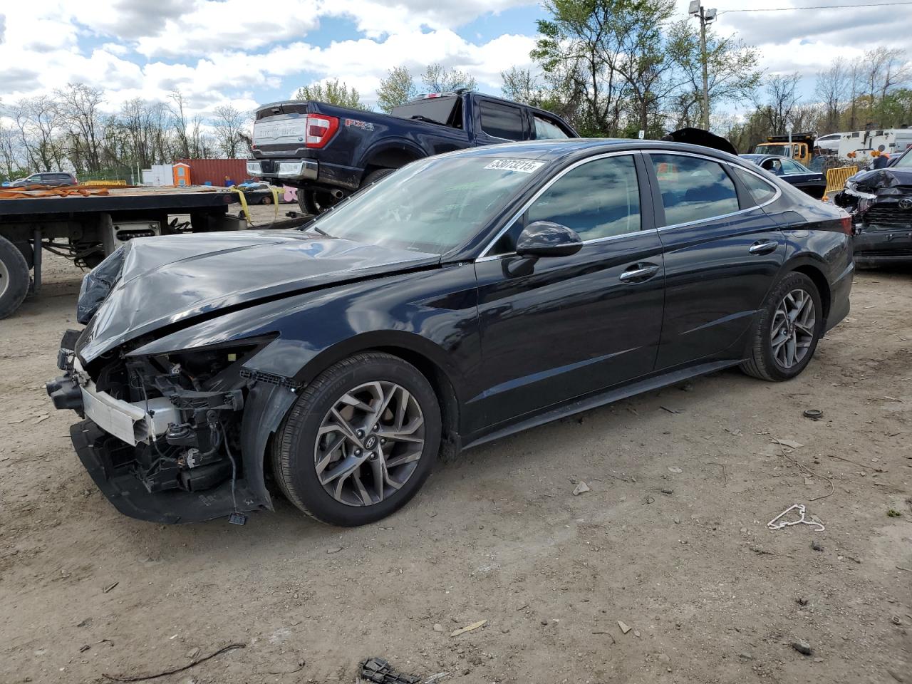 2020 Hyundai Sonata Sel на продаже в Baltimore, MD - Front End