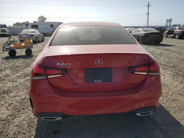  MERCEDES-BENZ A-CLASS 2020 Червоний
