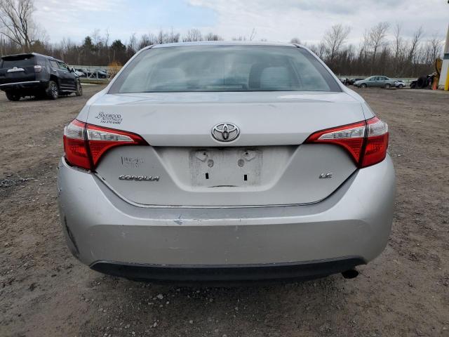  TOYOTA COROLLA 2015 Silver