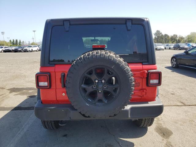  JEEP WRANGLER 2022 Czerwony