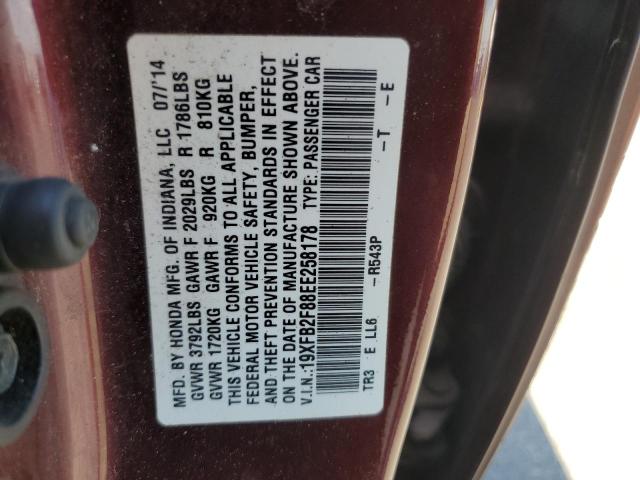 2014 HONDA CIVIC EX  
