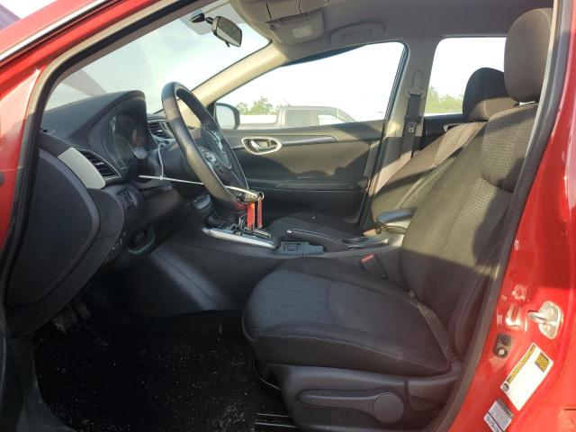  NISSAN SENTRA 2016 Czerwony