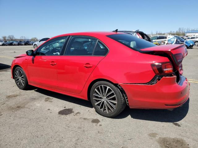  VOLKSWAGEN JETTA 2017 Red