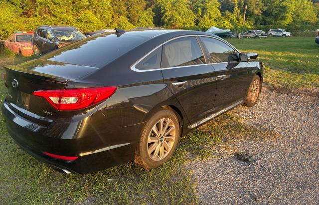 Sedans HYUNDAI SONATA 2015 Black