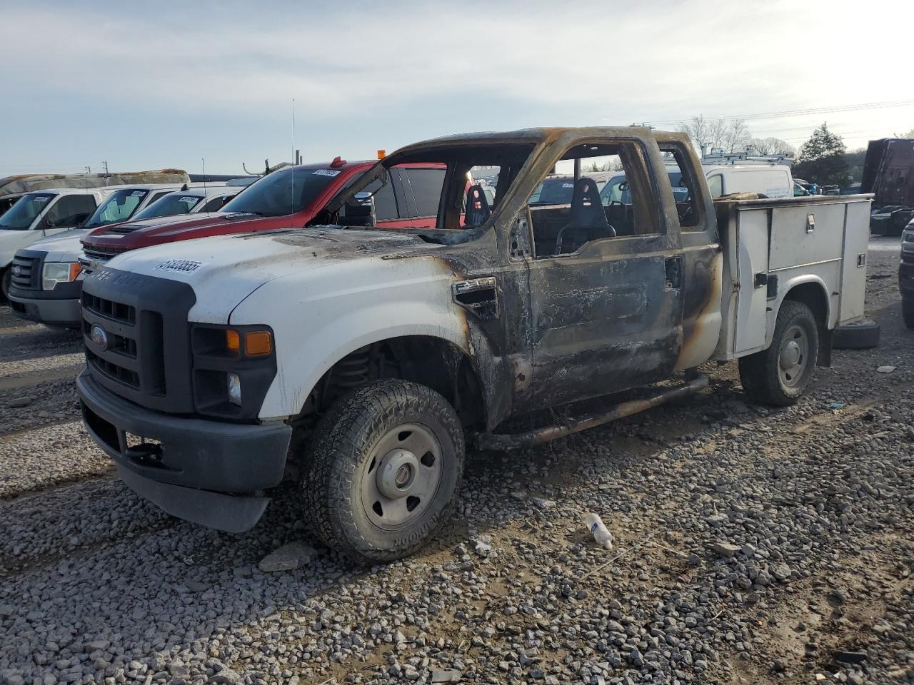 2008 Ford F350 Srw Super Duty zu verkaufen in Lebanon, TN - Burn