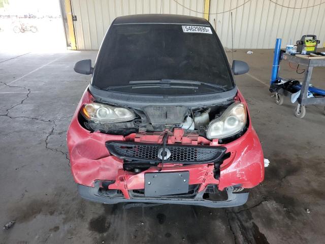  SMART FORTWO 2013 Czerwony