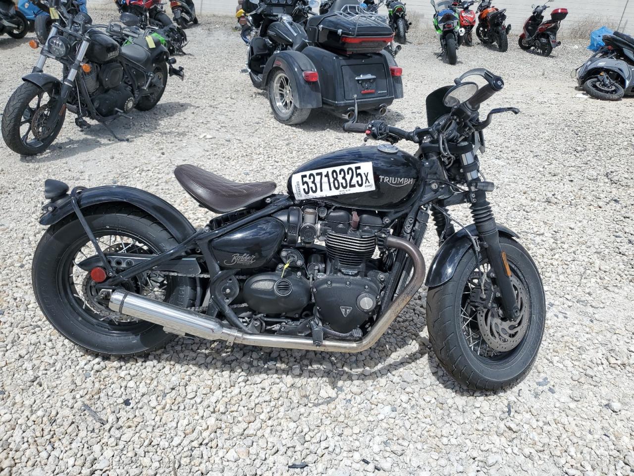 2018 Triumph Motorcycle Bonneville Bobber Black for Sale in Homestead, FL - All Over