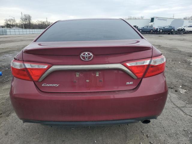  TOYOTA CAMRY 2016 Red