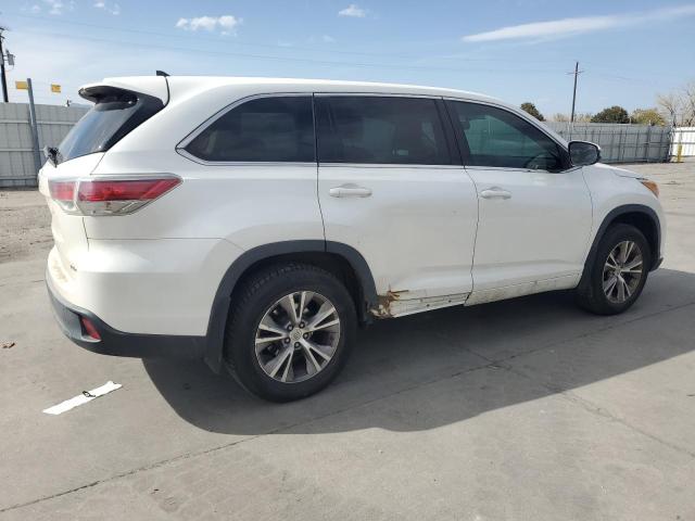  TOYOTA HIGHLANDER 2015 Biały