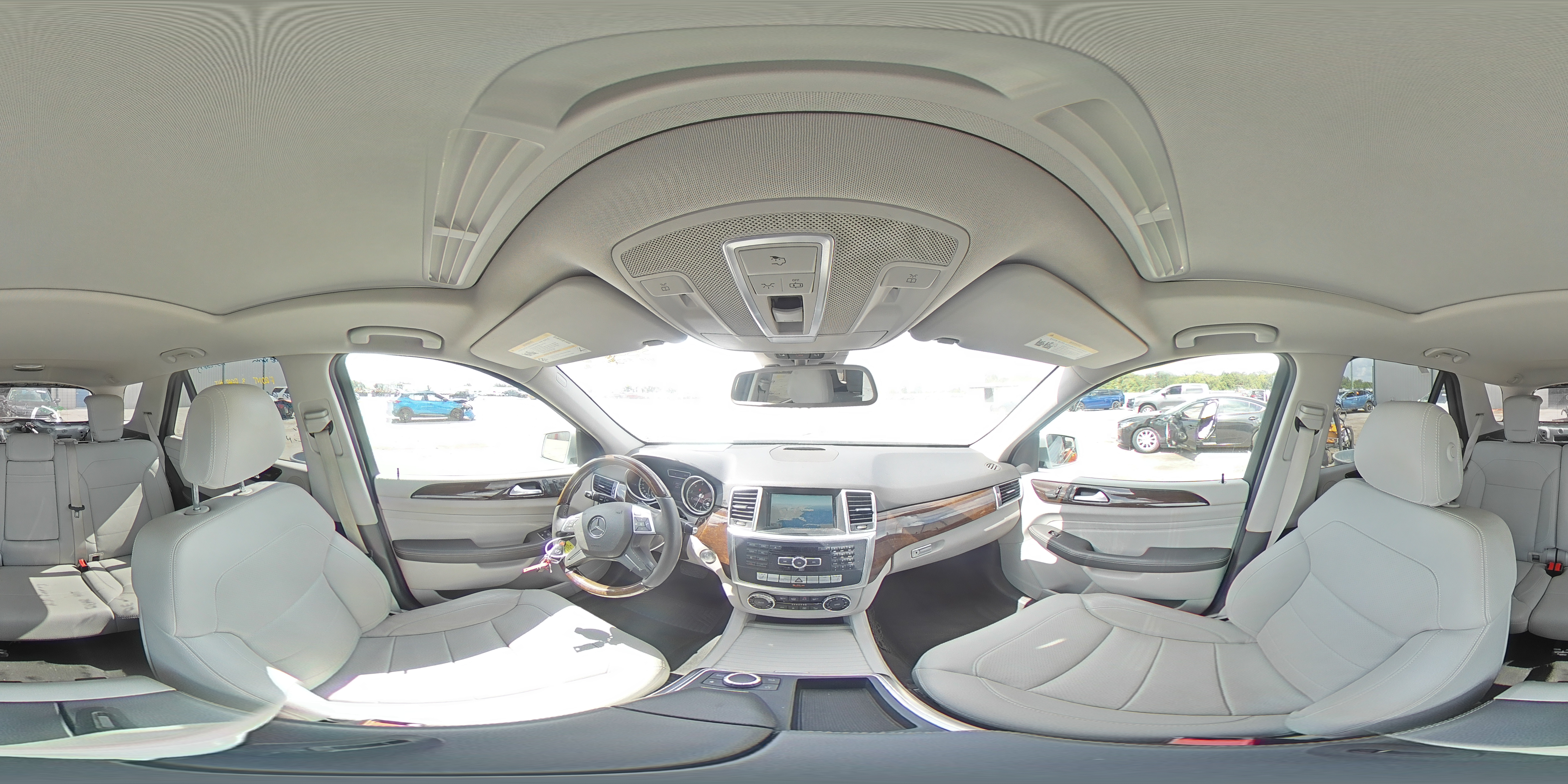 2015 Mercedes-Benz Ml 350 VIN: 4JGDA5JB7FA527043 Lot: 55034065