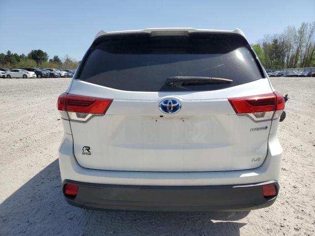  TOYOTA HIGHLANDER 2017 Biały