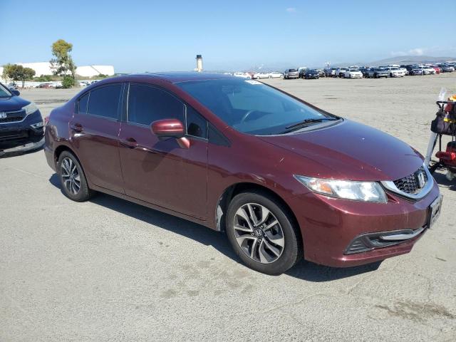  HONDA CIVIC 2015 Burgundy
